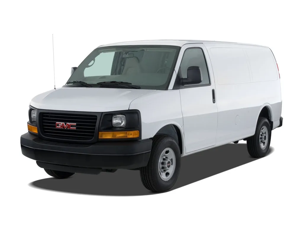 GMC Savana рестайлинг 2002, цельнометаллический фургон, 1 поколение (02.2002 - н.в.)