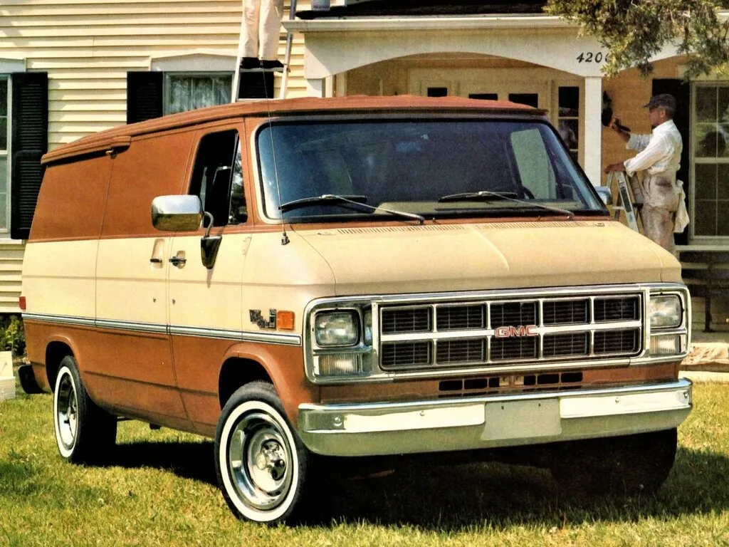 GMC Vandura 1978, цельнометаллический фургон, 1 поколение (01.1978 - 12.1991)