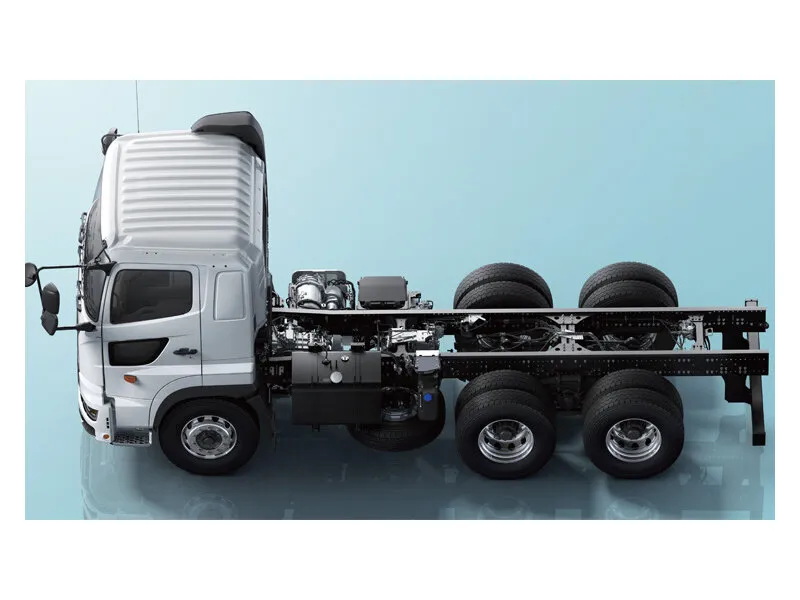 Hino Profia 2017, шасси, 3 поколение (04.2017 - н.в.)