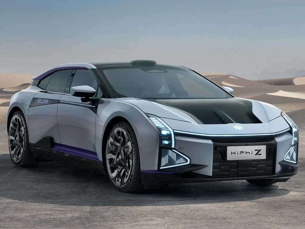 HiPhi Z 2022, седан, 1 поколение (08.2022 - 02.2024)