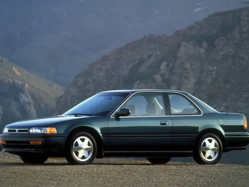 Honda Accord рестайлинг 1991, купе, 4 поколение, CB (08.1991 - 08.1993)
