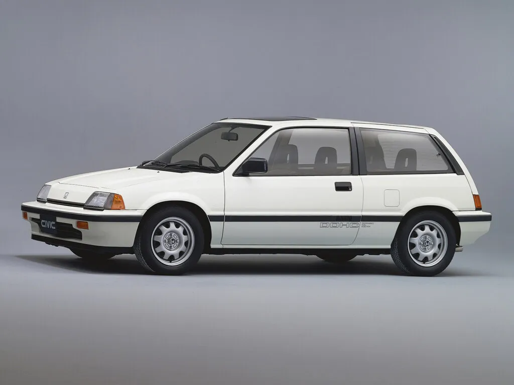 Honda Civic рестайлинг 1985, хэтчбек 3 дв., 3 поколение, AG, AH, AT (09.1985 - 08.1987)