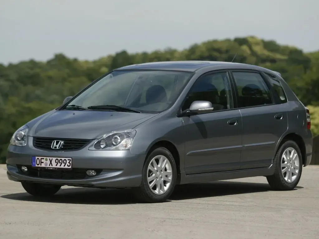 Honda Civic рестайлинг 2003, хэтчбек 5 дв., 7 поколение, EU, EV (09.2003 - 08.2005)