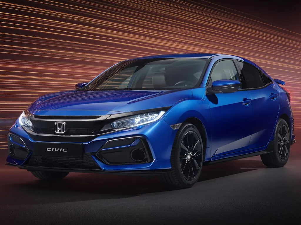 Honda Civic рестайлинг 2019, хэтчбек 5 дв., 10 поколение, FK (08.2019 - 08.2022)