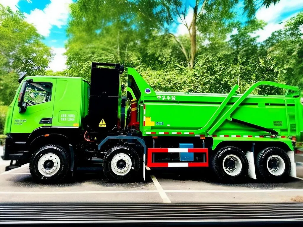 Hongyan BEV 2022, бортовой грузовик, 1 поколение (12.2022 - н.в.)