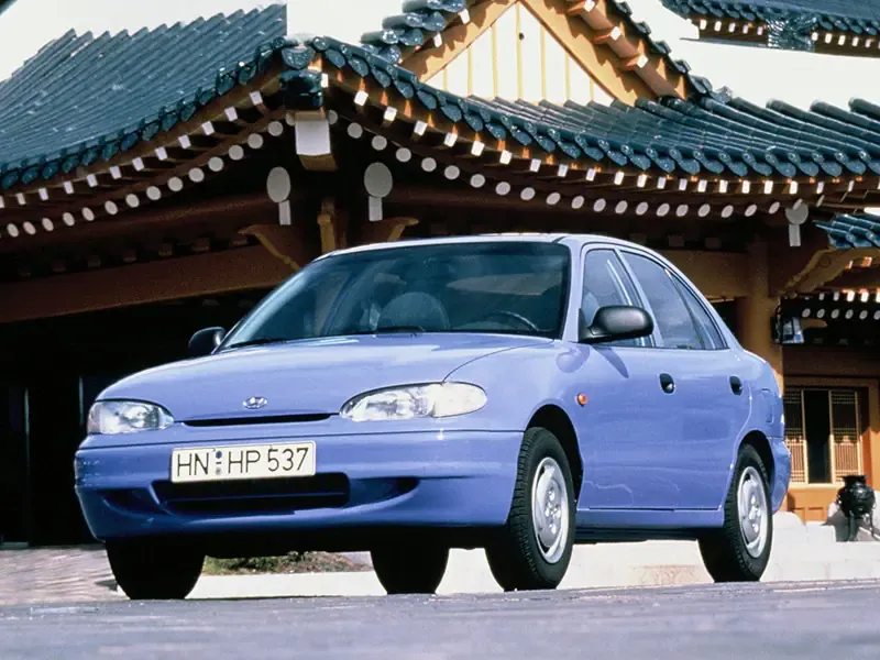 Hyundai Accent 1994, седан, 1 поколение, X3 (04.1994 - 01.1997)