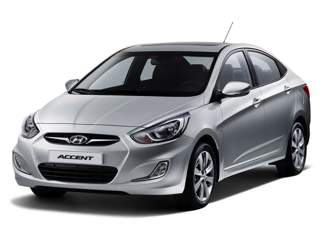Hyundai Accent 2010, седан, 4 поколение, RB (11.2010 - 12.2019)