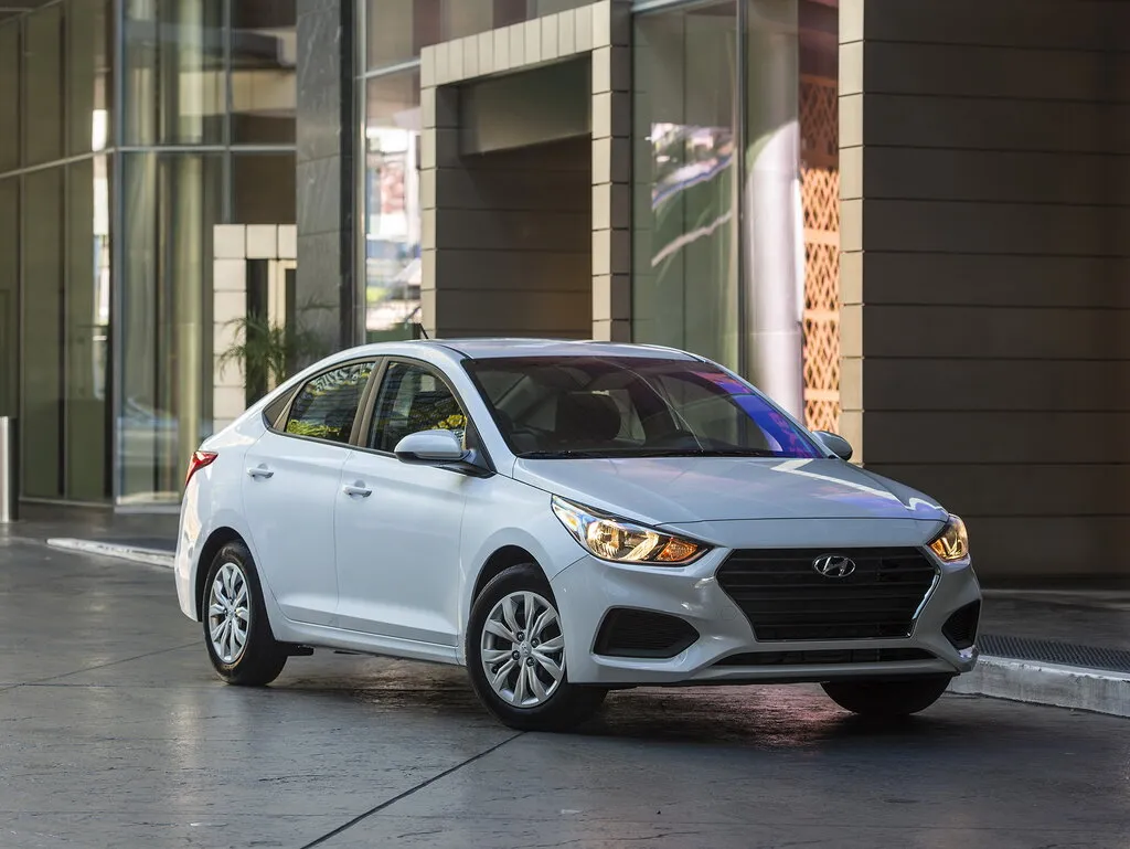 Hyundai Accent 2017, седан, 5 поколение, YC (12.2017 - 06.2022)