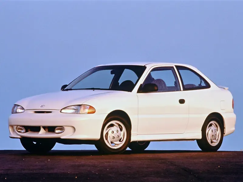 Hyundai Accent рестайлинг 1997, хэтчбек 3 дв., 1 поколение, X3 (02.1997 - 06.1999)
