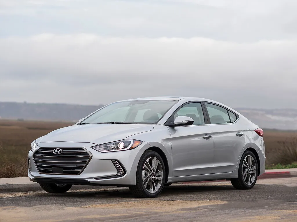 Hyundai Elantra 2016, седан, 6 поколение, AD (02.2016 - 02.2019)