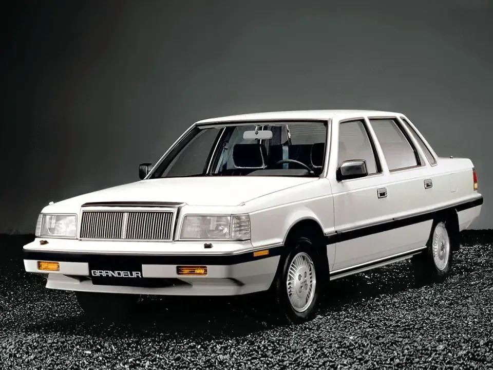 Hyundai Grandeur 1986, седан, 1 поколение, L (05.1986 - 10.1989)