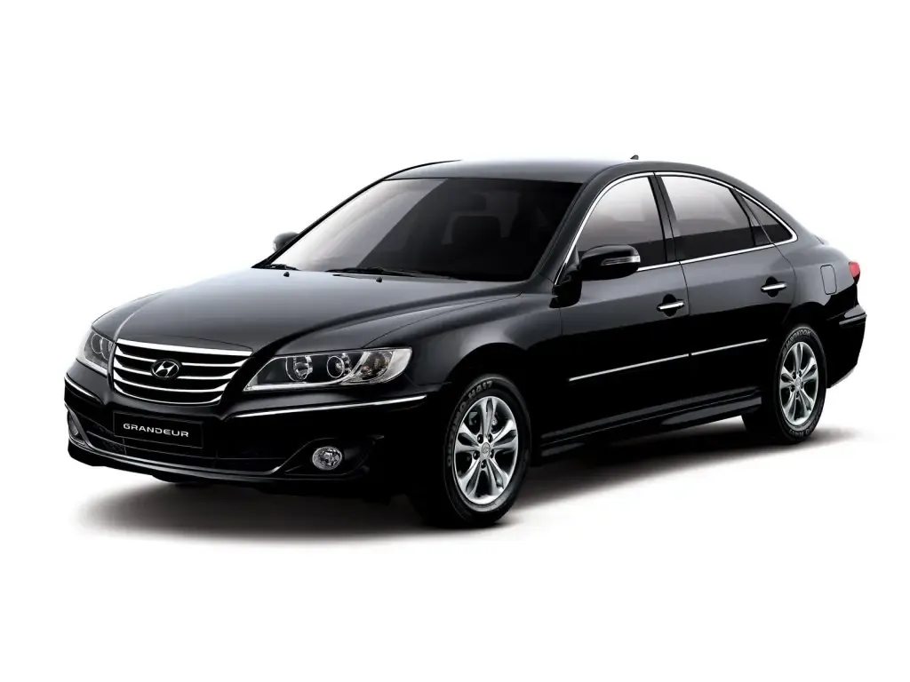 Hyundai Grandeur рестайлинг 2009, седан, 4 поколение, TG (12.2009 - 11.2011)