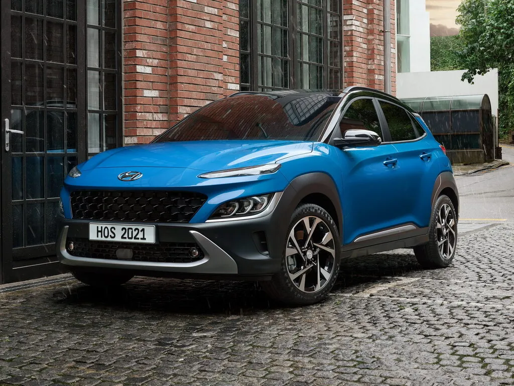 Hyundai Kona рестайлинг 2020, джип/suv 5 дв., 1 поколение, OS (10.2020 - 08.2023)