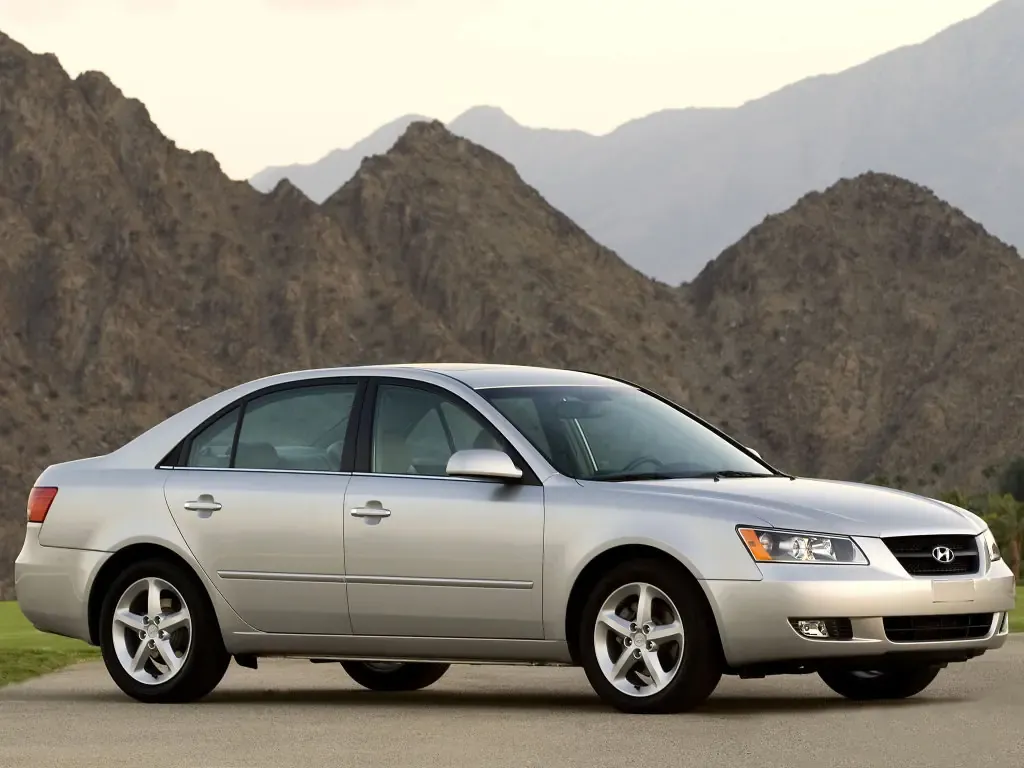 Hyundai Sonata 2004, седан, 5 поколение, NF (09.2004 - 10.2007)