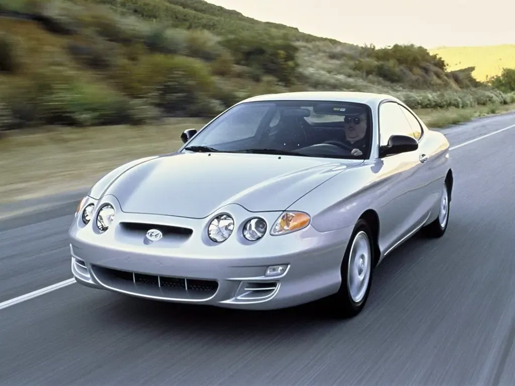 Hyundai Tiburon рестайлинг 1999, купе, 1 поколение, RD2 (03.1999 - 02.2001)
