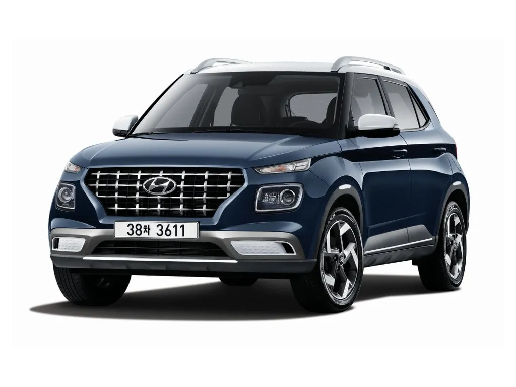 Hyundai Venue 2019, джип/suv 5 дв., 1 поколение, QX1 (04.2019 - 10.2022)