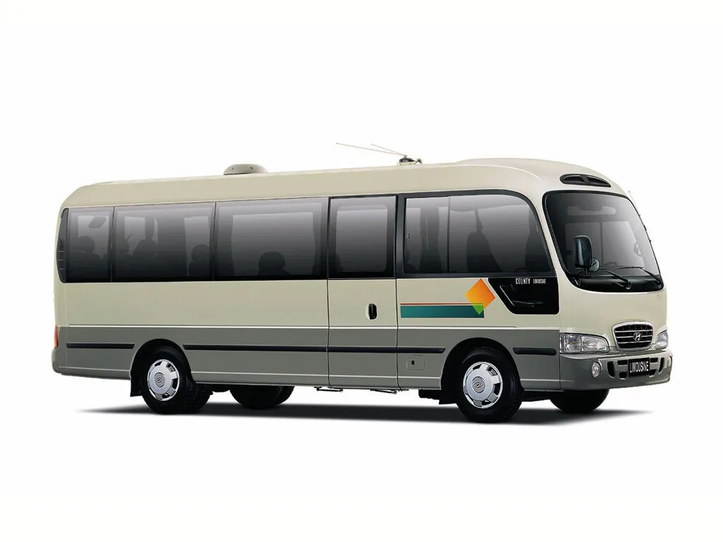 Hyundai County 1998, автобус, 1 поколение (03.1998 - 12.2007)