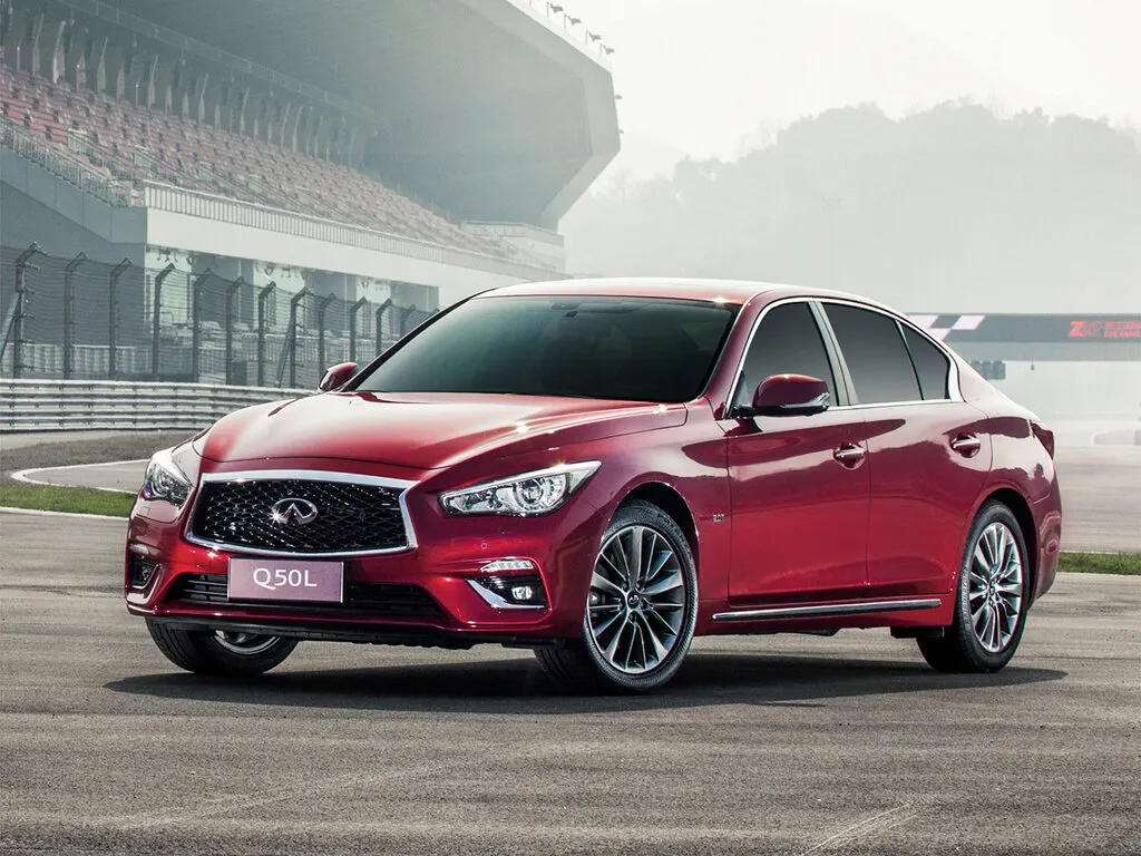 Infiniti Q50 рестайлинг 2018, седан, 4 поколение (03.2018 - 01.2024)