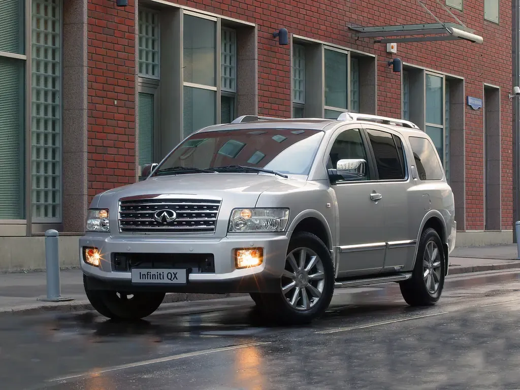 Infiniti QX56 рестайлинг 2007, джип/suv 5 дв., 1 поколение, JA60 (03.2007 - 02.2010)