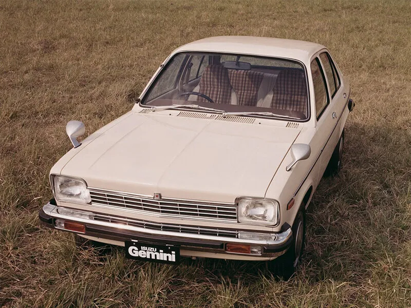 Isuzu Gemini 2-й рестайлинг 1977, седан, 1 поколение, PF (11.1977 - 05.1979)