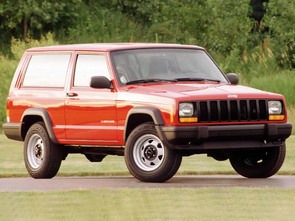 Jeep Cherokee рестайлинг 1997, джип/suv 3 дв., 2 поколение, XJ (07.1997 - 08.2000)