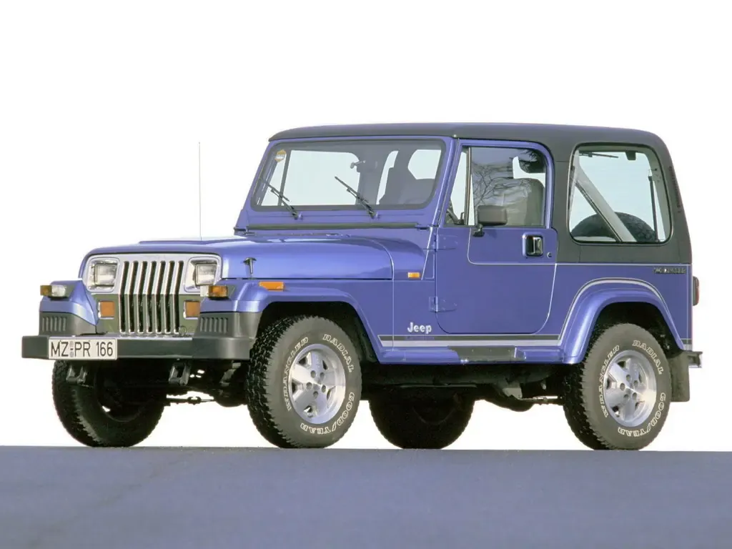 Jeep Wrangler 1986, джип/suv 3 дв., 1 поколение, YJ (03.1986 - 05.1996)