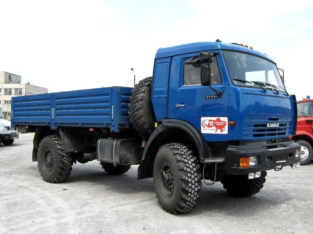 КамАЗ 4326 рестайлинг 2003, бортовой грузовик, 1 поколение (01.2003 - 01.2015)
