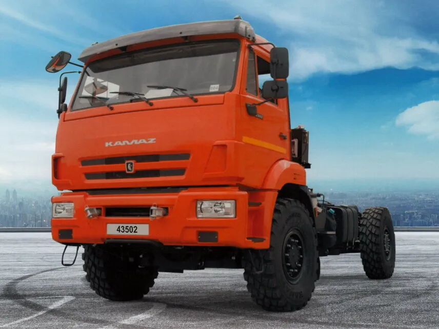 КамАЗ 43502 рестайлинг 2015, шасси, 1 поколение (01.2015 - н.в.)