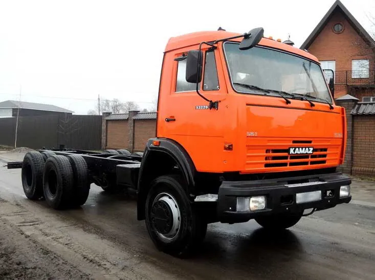 КамАЗ 53229 рестайлинг 1989, шасси, 1 поколение (01.1989 - 01.2010)