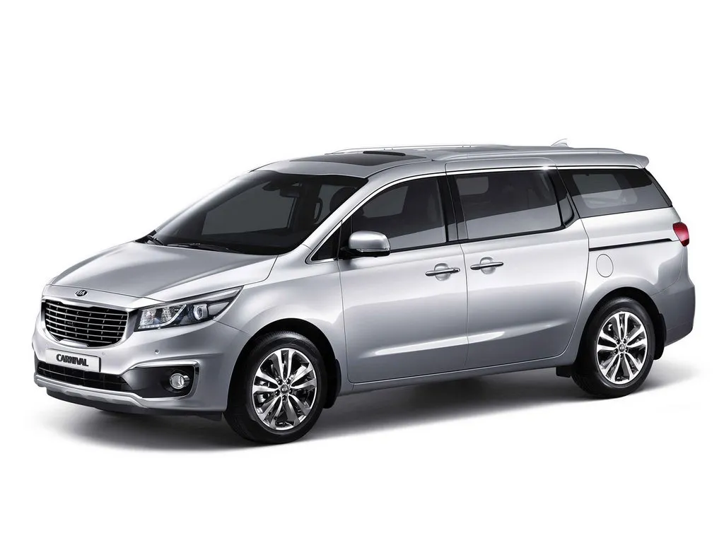 Kia Carnival 2014, минивэн, 3 поколение, YP (04.2014 - 02.2018)