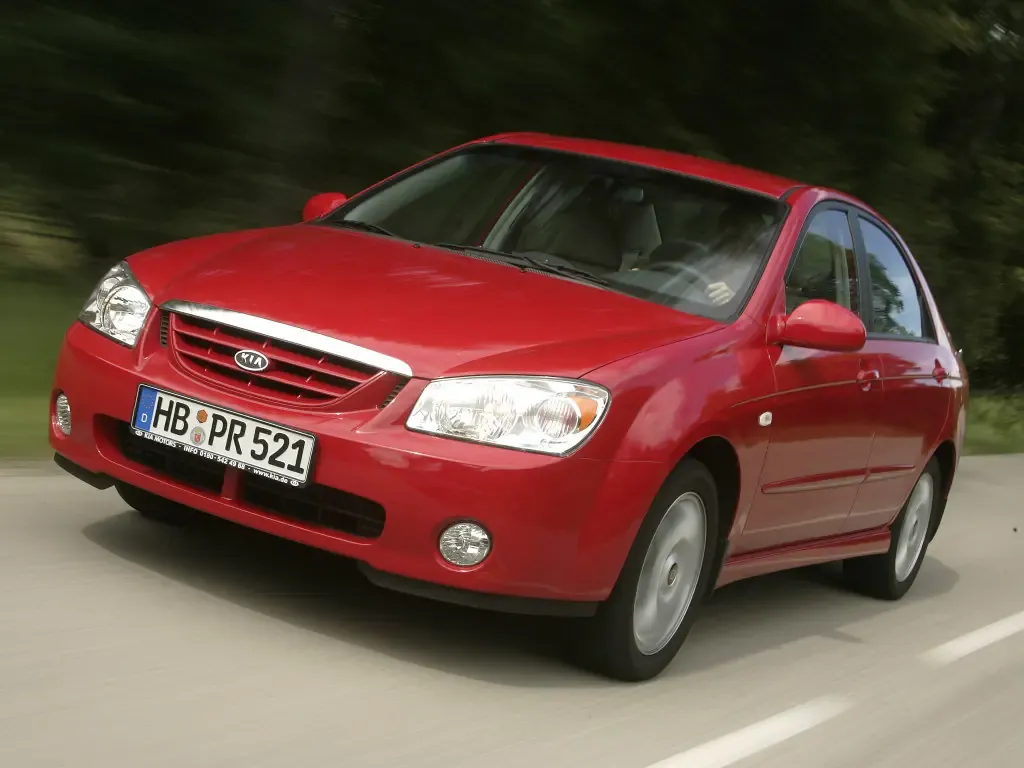Kia Cerato 2004, седан, 1 поколение, LD (03.2004 - 09.2008)