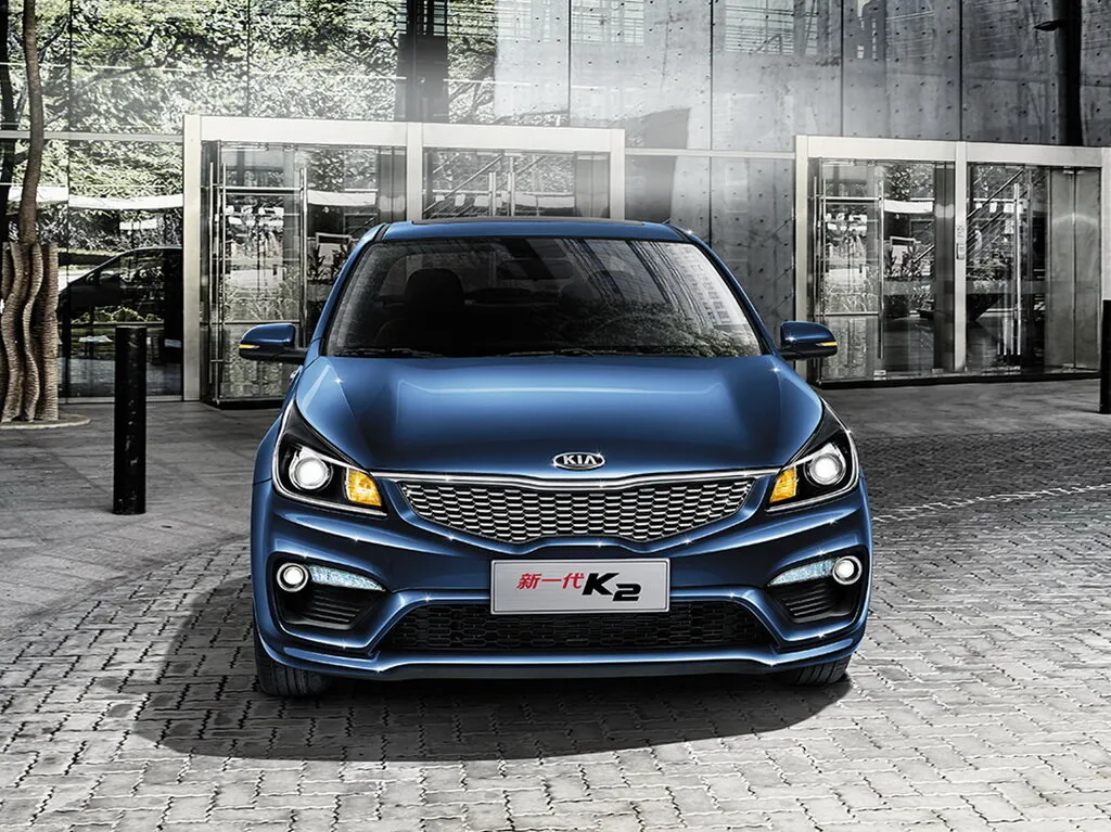 Kia K2 2016, седан, 2 поколение, FB/UC (11.2016 - 11.2020)
