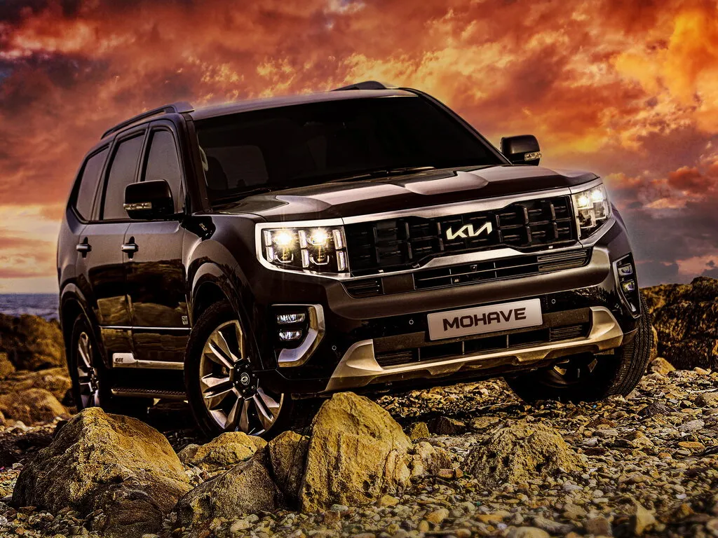 Kia Mohave 2-й рестайлинг 2019, джип/suv 5 дв., 1 поколение, HM2 (09.2019 - 07.2024)