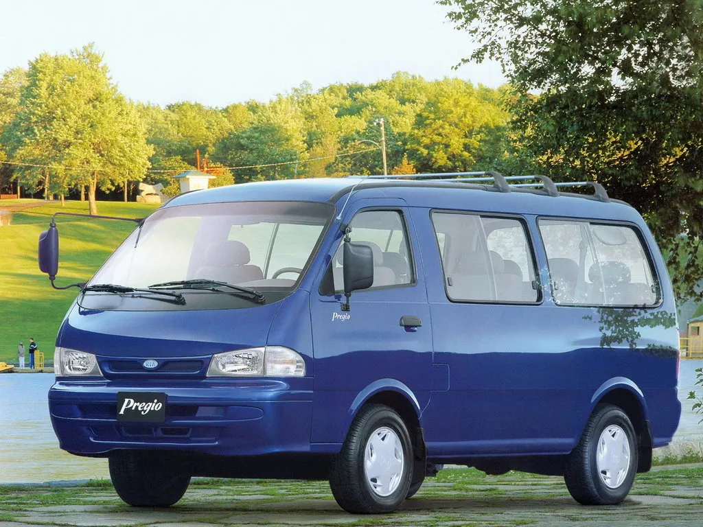 Kia Pregio 1995, минивэн, 1 поколение (11.1995 - 11.2003)