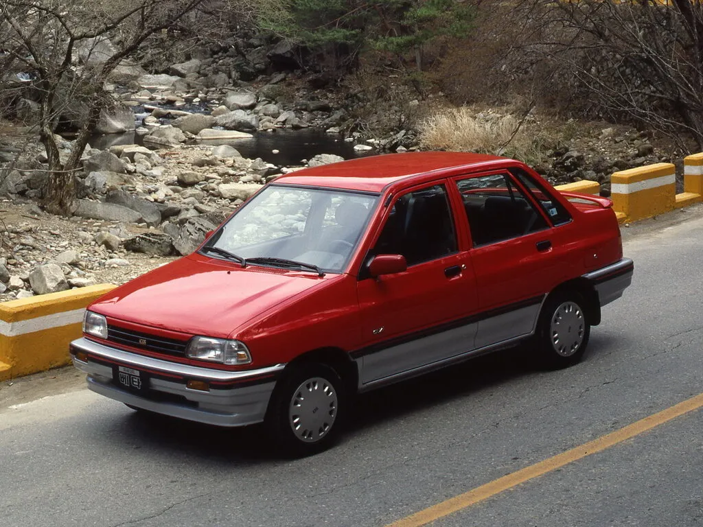 Kia Pride 1990, седан, 1 поколение (11.1990 - 11.1993)