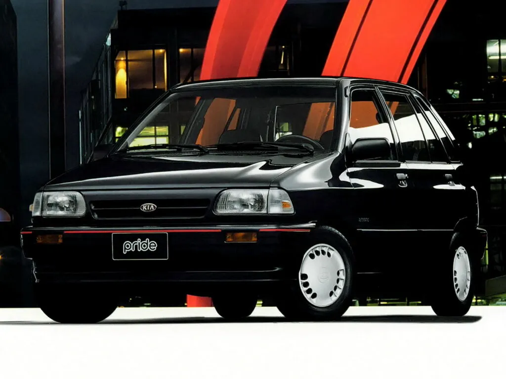 Kia Pride рестайлинг 1993, хэтчбек 5 дв., 1 поколение, Y (11.1993 - 01.2000)