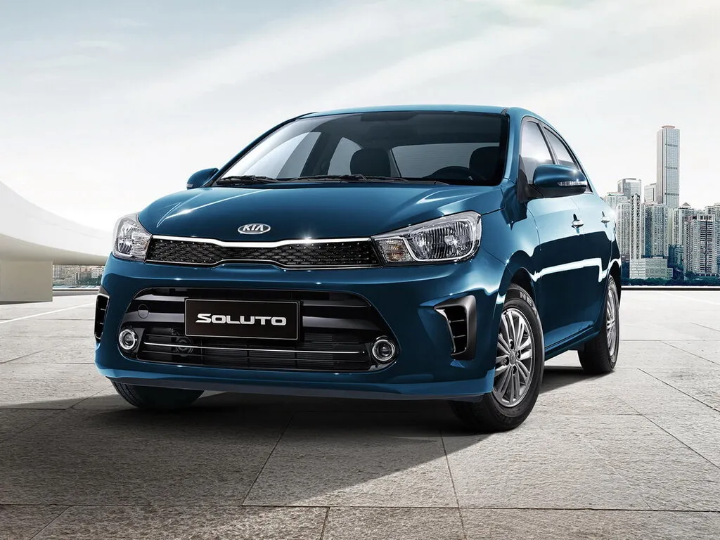 Kia Soluto 2019, седан, 1 поколение (01.2019 - н.в.)
