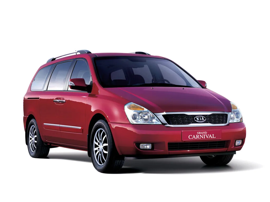 Kia Grand Carnival рестайлинг 2010, автобус, 1 поколение, VQ (01.2010 - 06.2014)