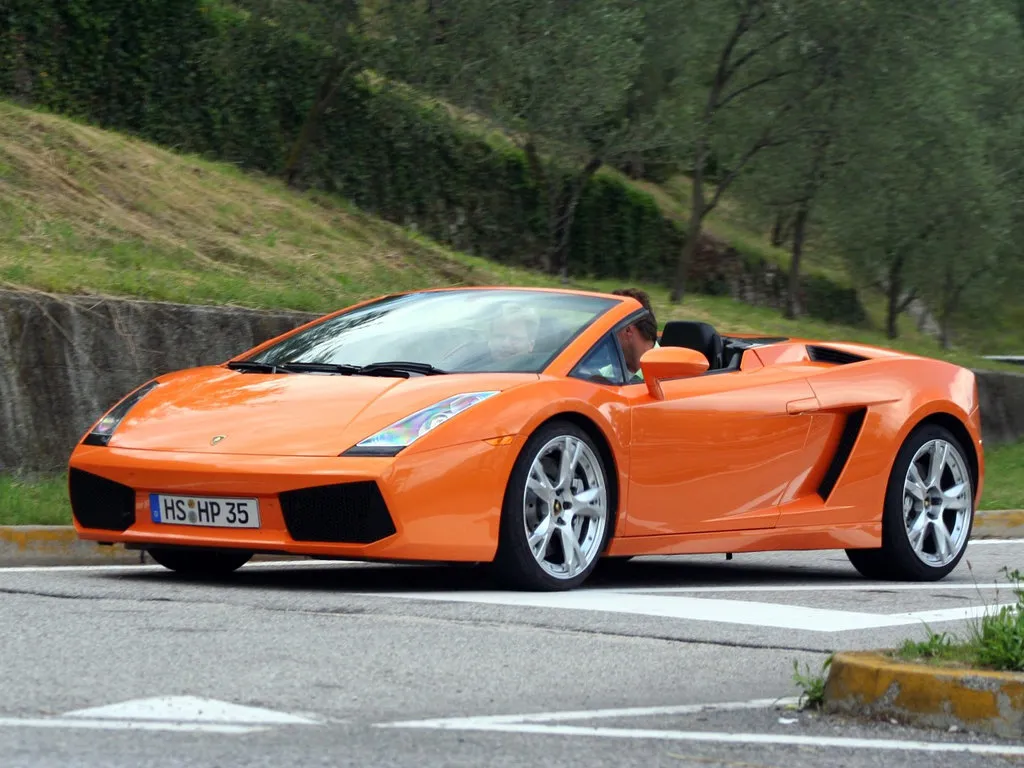 Lamborghini Gallardo 2005, открытый кузов, 1 поколение (09.2005 - 02.2008)