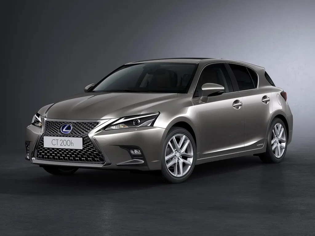 Lexus CT200h 2-й рестайлинг 2017, хэтчбек 5 дв., 1 поколение, A10 (08.2017 - 10.2022)