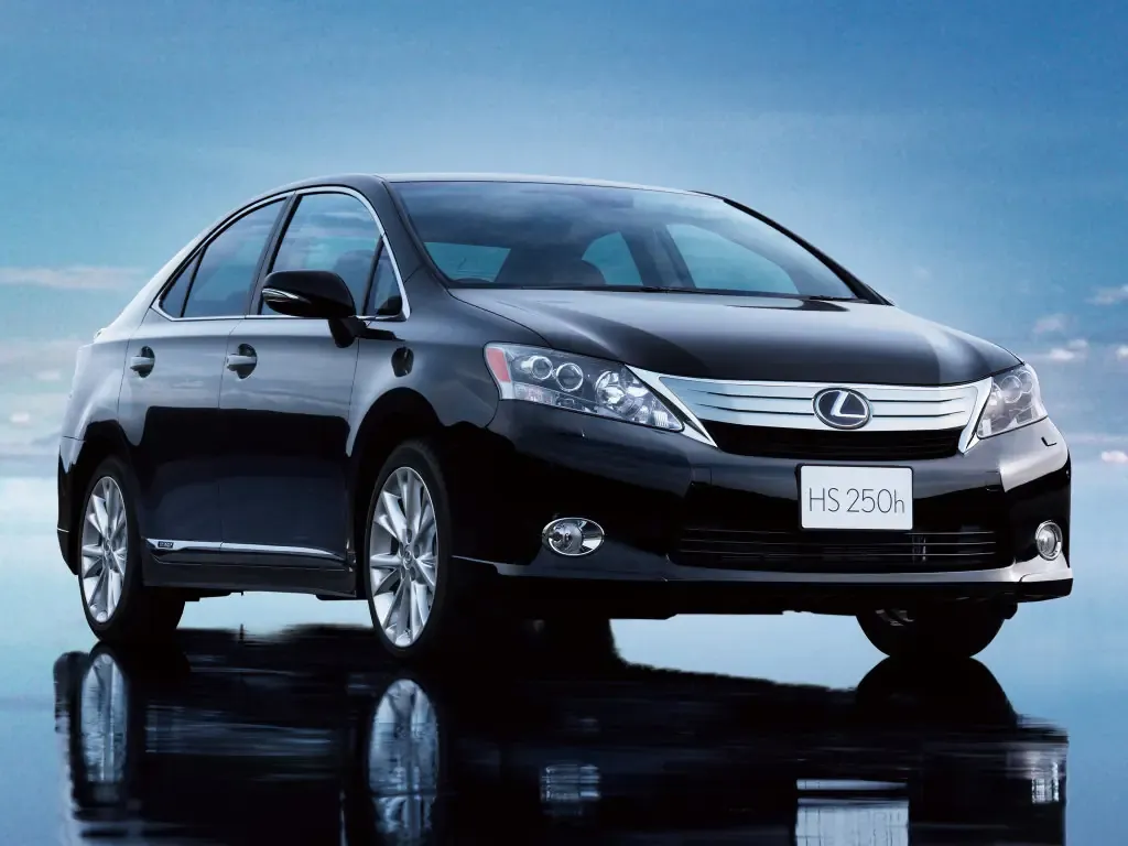 Lexus HS250h 2009, седан, 1 поколение, F10 (07.2009 - 12.2012)