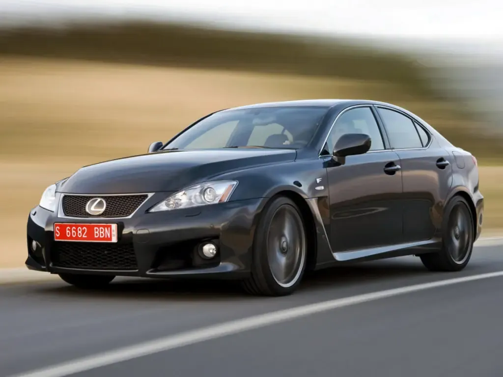 Lexus IS F 2008, седан, 2 поколение, XE20 (06.2008 - 05.2013)