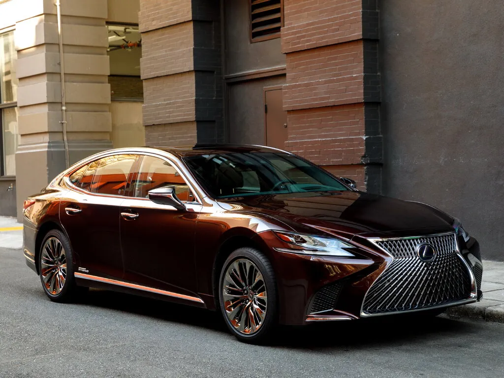 Lexus LS500h 2017, седан, 5 поколение, XF50 (01.2017 - 10.2020)