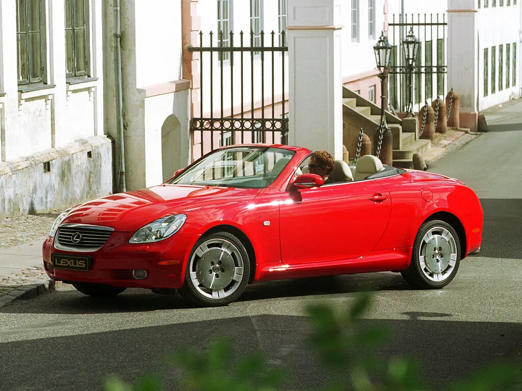 Lexus SC430 2001, открытый кузов, 2 поколение, Z40 (05.2001 - 08.2005)