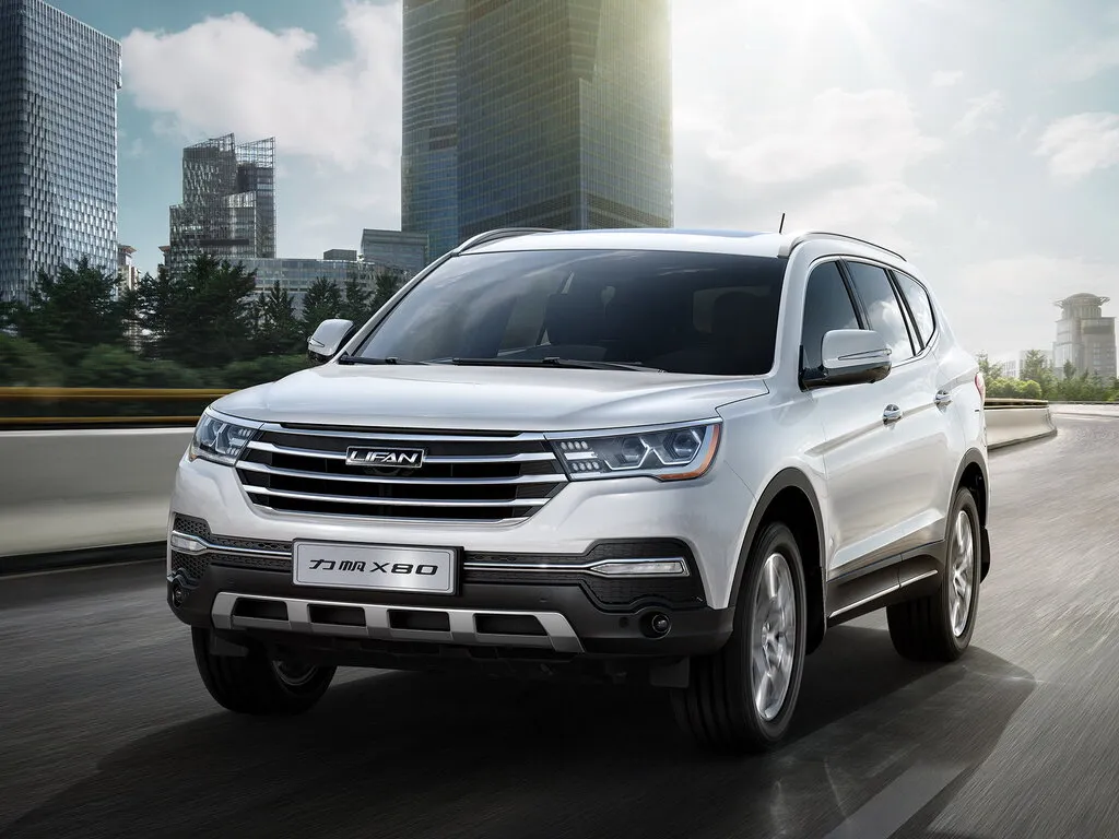 Lifan X80 2016, джип/suv 5 дв., 1 поколение (11.2016 - 11.2020)