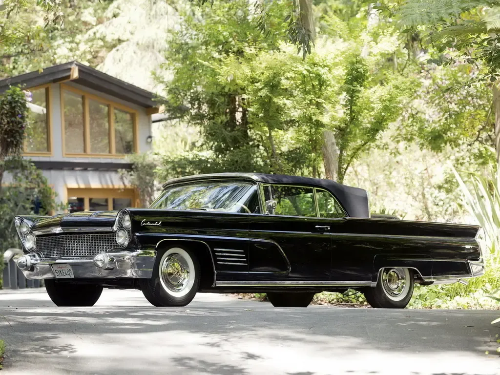 Lincoln Continental 2-й рестайлинг 1959, открытый кузов, 3 поколение, Mark V (11.1959 - 10.1960)
