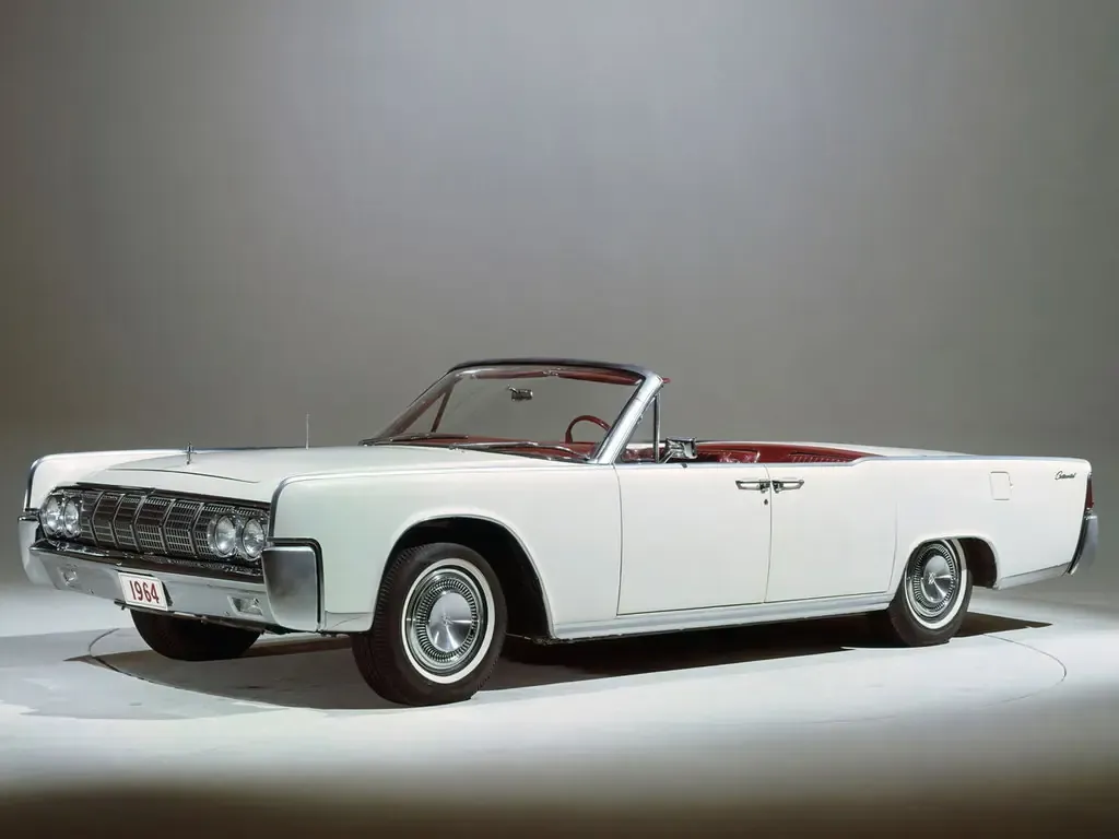 Lincoln Continental 2-й рестайлинг 1963, открытый кузов, 4 поколение (11.1963 - 10.1964)