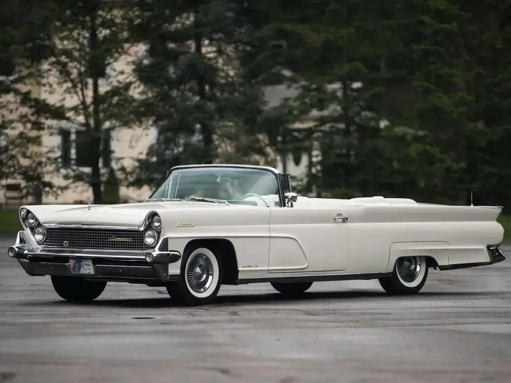 Lincoln Continental рестайлинг 1958, открытый кузов, 3 поколение, Mark IV (11.1958 - 10.1959)