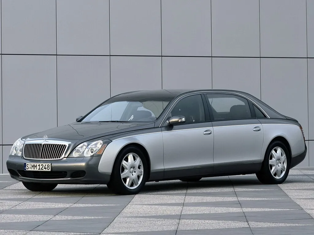 Maybach 62 2002, седан, 1 поколение, V240 (06.2002 - 02.2013)