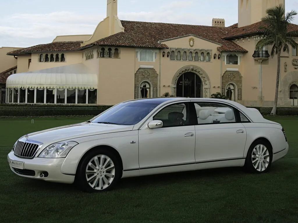 Maybach 62 2008, открытый кузов, 1 поколение, V240 (01.2008 - 09.2012)